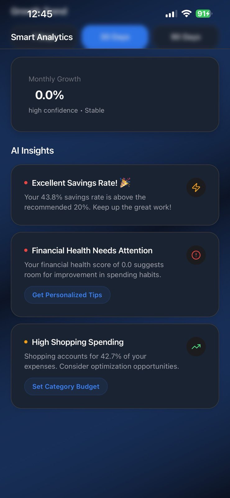AI Insights - Smart Analytics